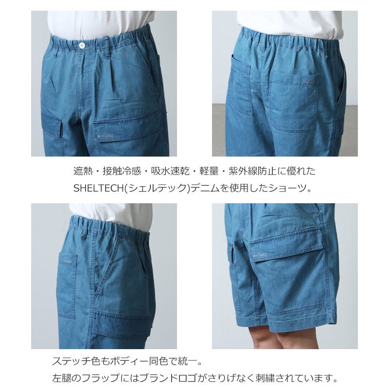 WILD THINGS (ワイルドシングス) SHELTECH BUSH SHORTS / シェルテックブッシュショーツ