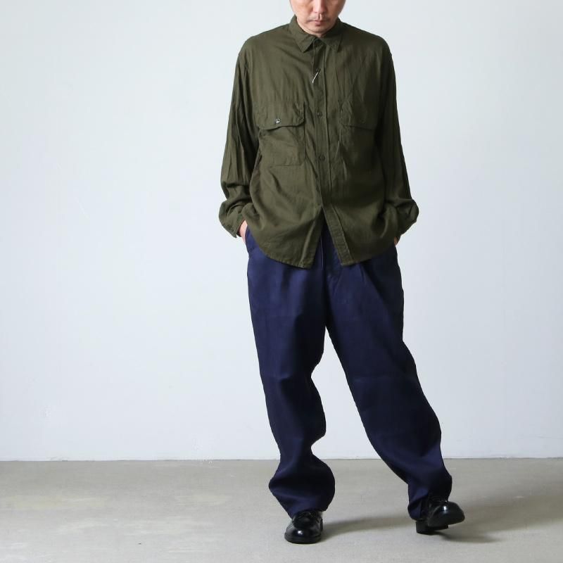 週末限定直輸入♪ 21ss COMOLI ベタシャン CPOシャツ - 通販 - pnp.na