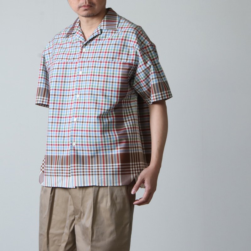 beautiful people (ビューティフルピープル) kitchen cloth poplin open-necked shirt