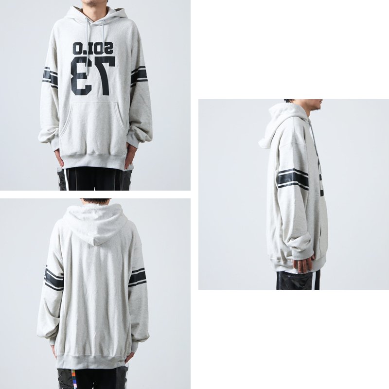23ss ソロイスト SOLO73. OVER SIZED HOODIE - パーカー