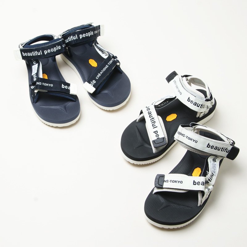 beautiful people (ビューティフルピープル) bp×Suicoke logo belt sandals