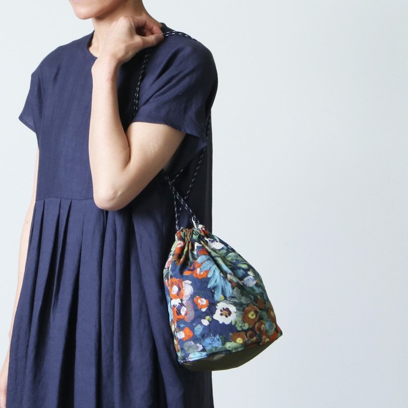 F/CE. (エフシーイー) FLORAL PRINT PURSE BAG S / フローラルプリント