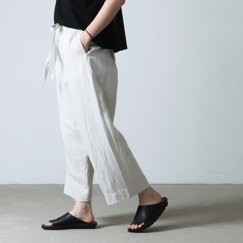 YAECA (ヤエカ) WRITE RIBBON PANTS / ライトリボンパンツ