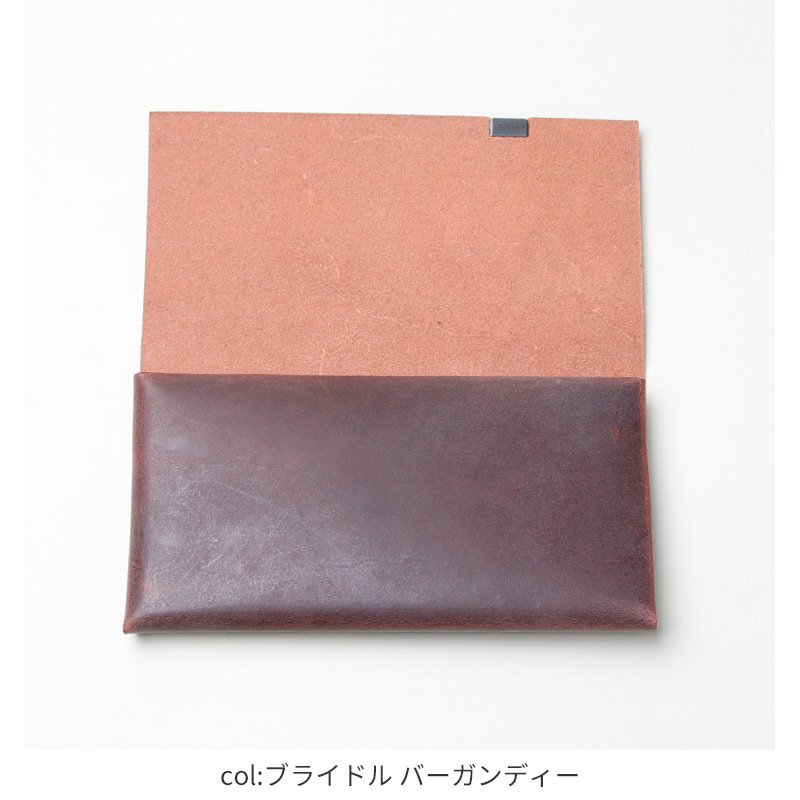 所作 (ショサ) Long Wallet #Bridle leather Black / ブライドルレザー