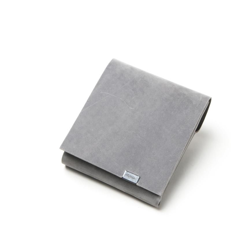 所作 (ショサ) Short Wallet #Oil Nubuck Gray / オイルヌバック 所作 (ショサ) Short Wallet #Oil Nubuck Gray / オイルヌバック