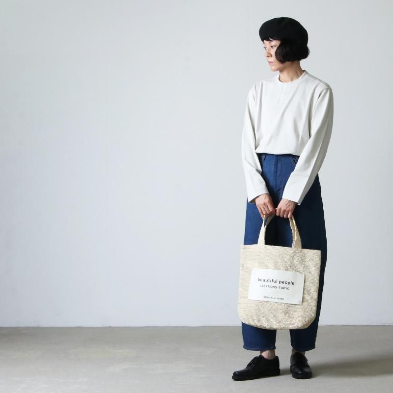 【格安saleスタート】 beautiful people knitting raffia (ビューティフルピープル) バッグ