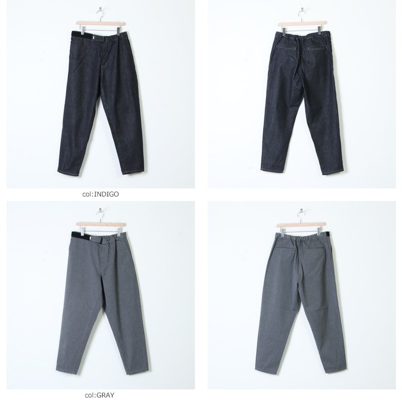 Graphpaper (グラフペーパー) Colorfast Denim Chef Pants / カラーファストデニムシェフパンツ