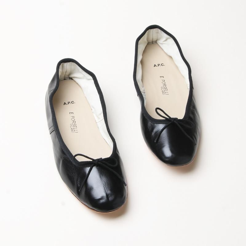 A.P.C. (アーペーセー) BALLERINE PORSELLI / バレエシューズ