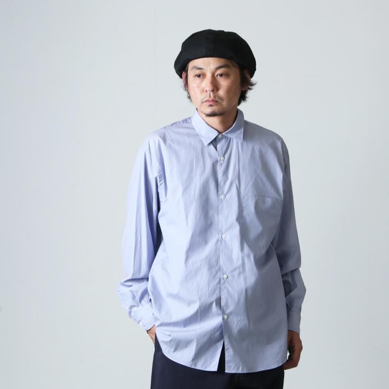 COMOLI (コモリ) ポプリン シャツ