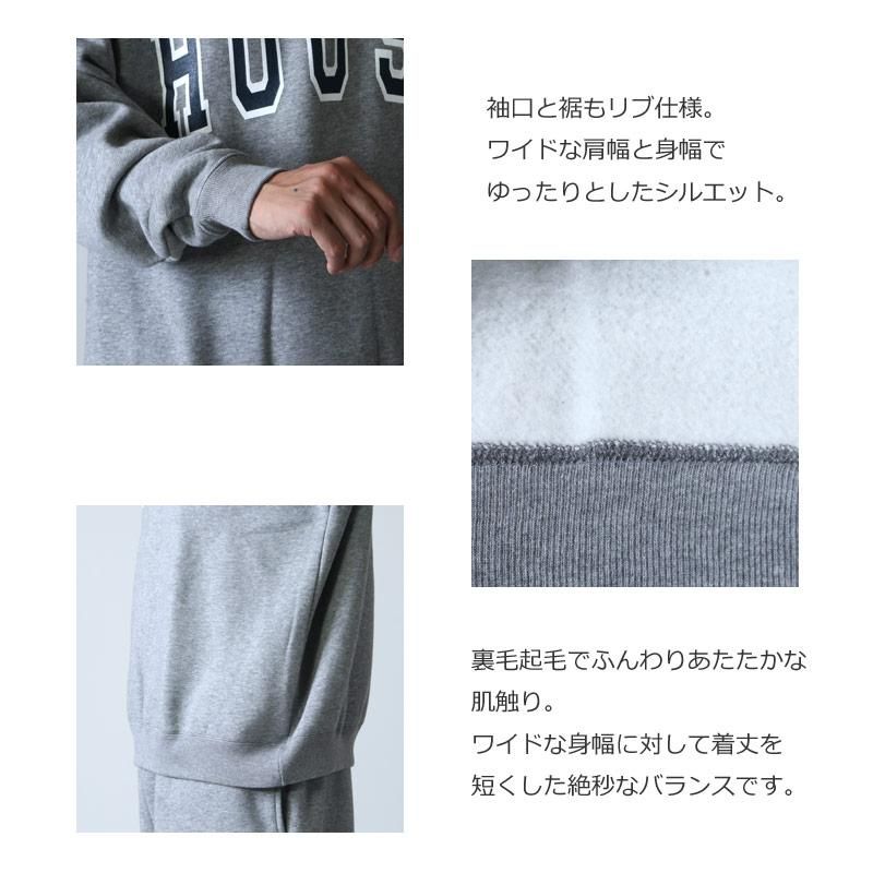 is-ness (イズネス) ISNESS MUSIC HOUSE SWEAT01 / イズネス