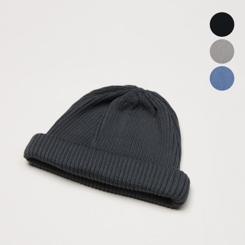 RoToTo (ロトト) COTTON ROLL UP BEANIE / コットンロールアップ