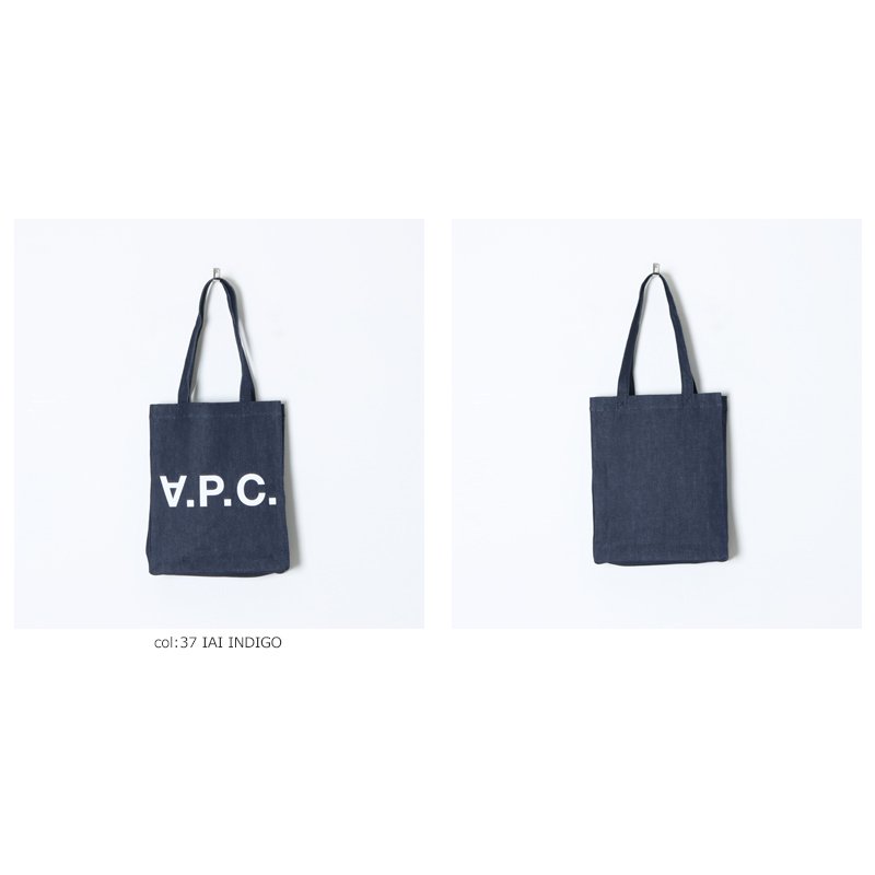 A.P.C. (アーペーセー) TOTE LAURE Indigo / トートバッグ