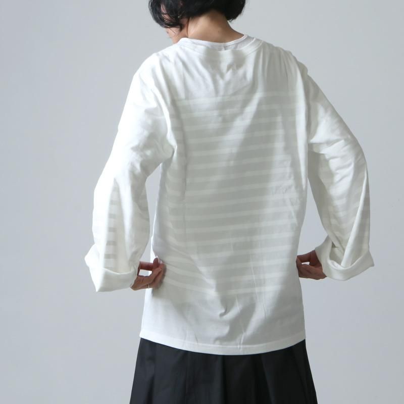 MASTER & Co. (マスターアンドコー) BASQUE BORDER LONG SLEEVE