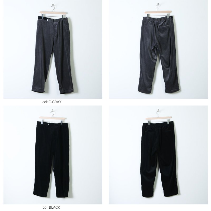 Graphpaper (グラフペーパー) Suvin Corduroy Wide Tapered Chef Pants / スビン コーデュロイワイドテーパードシェフパンツ