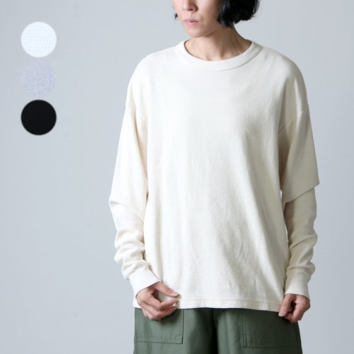 [THANK SOLD] have a good day (ハブアグッドデイ) WAFFLE WIDE L/S TEE / ワッフルワイドロングスリーブＴ