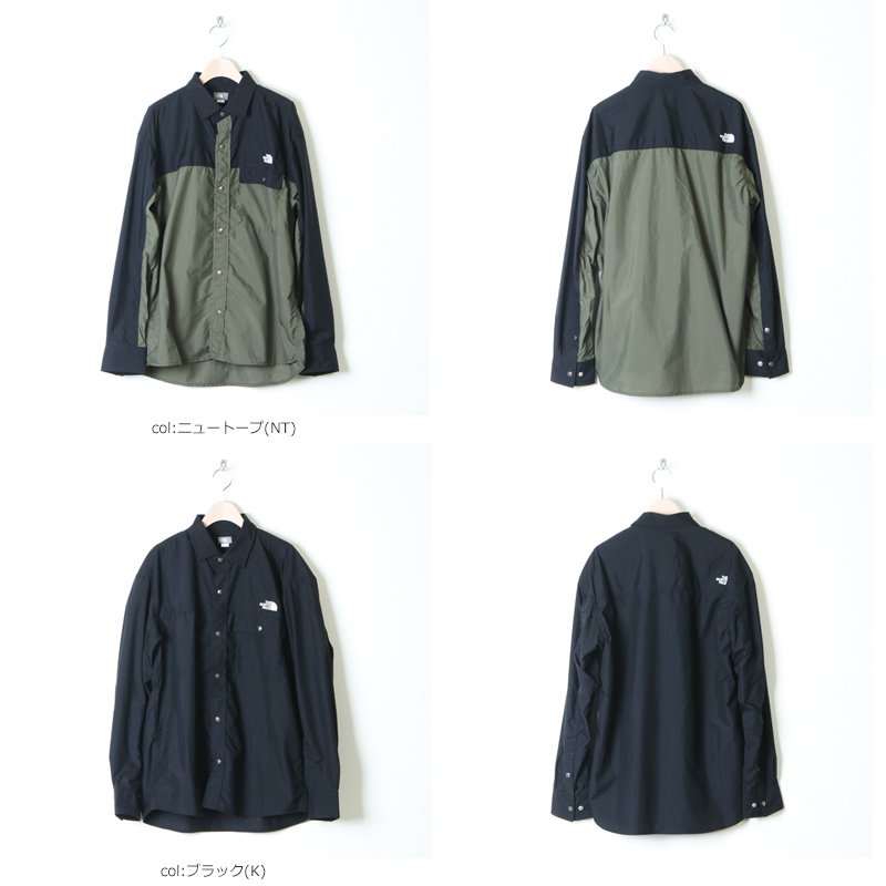 THE NORTH FACE (ザノースフェイス) L/S Nuptse Shirt / ロング