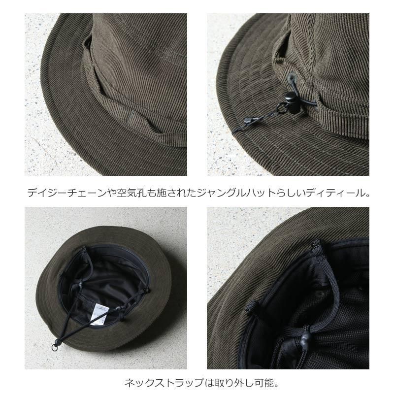 DAIWA PIER39 (ダイワピア39) TECH JUNGLE HAT CORDUROY / テック