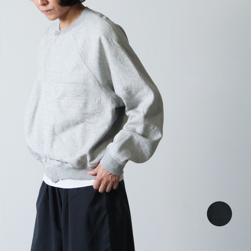 unfil (アンフィル) vintage cotton-fleece cropped cardigan