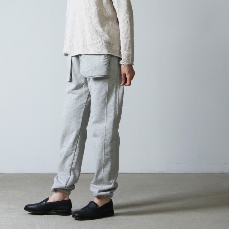 unfil (アンフィル) vintage cotton-fleece truck pants ...