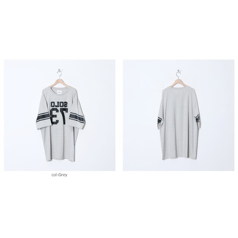 TAKAHIROMIYASHITATheSoloist. (タカヒロミヤシタザソロイスト) SOLO73 oversized s/s pocket  tee / オーバーサイズド S/S ポケットT