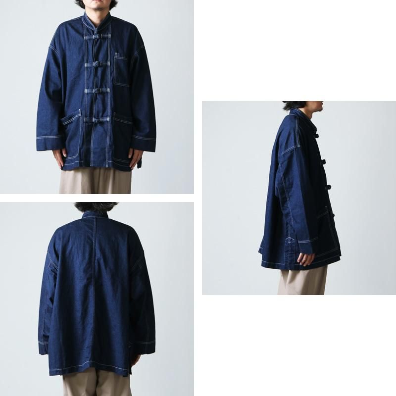 Fresh Service (フレッシュサービス) DENIM KUNG-FU COVERALL OW Fresh Service (フレッシュサービス) DENIM KUNG-FU COVERALL OW