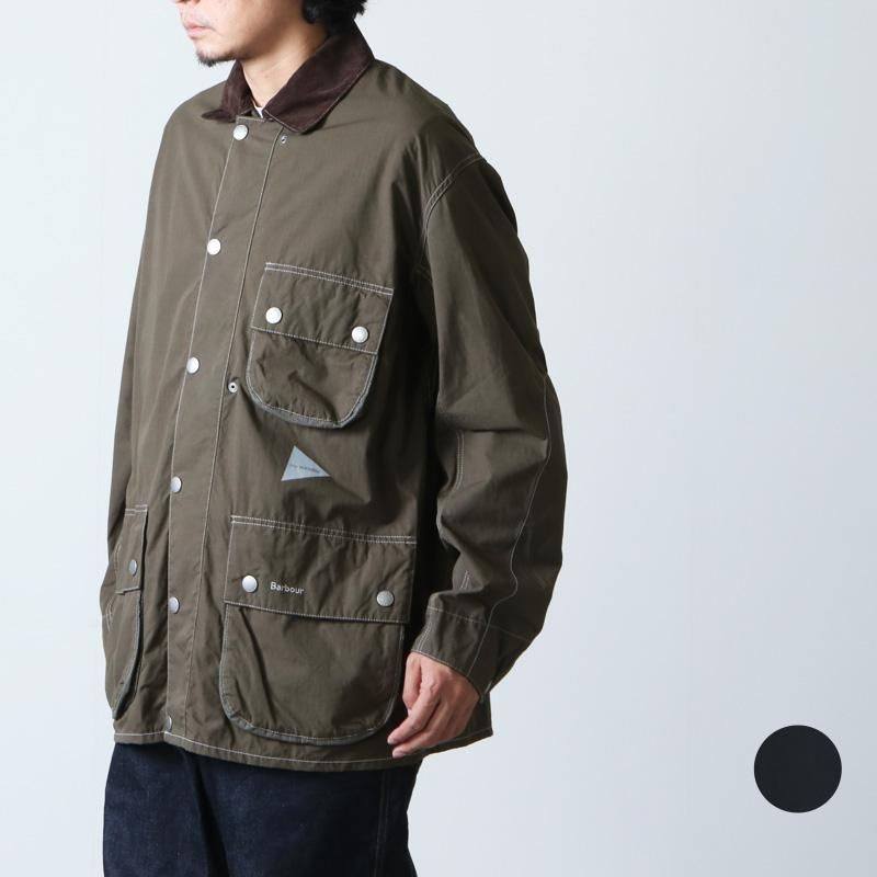 and wander (アンドワンダー) Barbour CORDURA shirt / バブアー ...