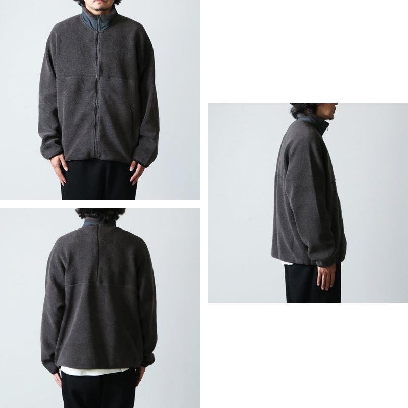 Graphpaper Wool Boa Zip-Up Blouson+fauthmoveis.com.br