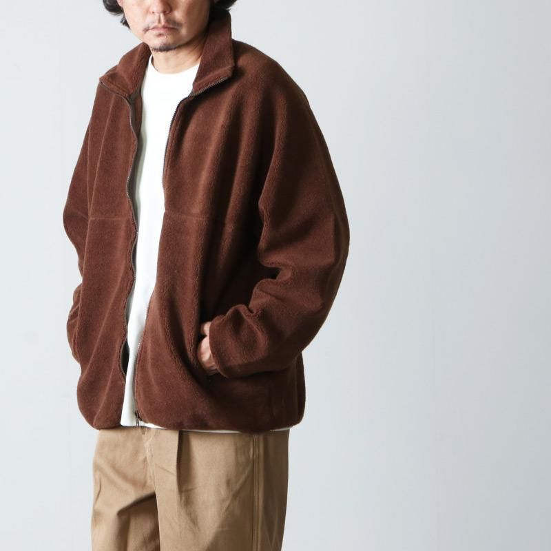 Sasquatchfabグラフペーパー2020aw ボアブルゾン　ブラウン