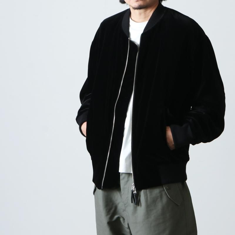 ネイビー新品 POLYPLOID BOJK BOMBER JACKET B