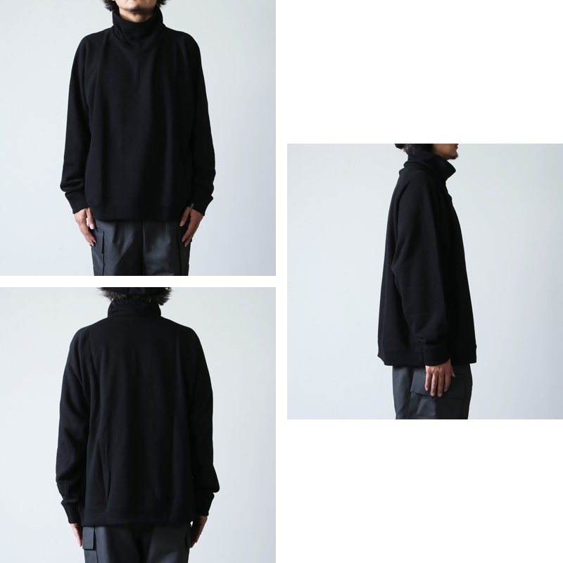 Graphpaper (グラフペーパー) LOOPWHEELER for GP High Neck Sweat / ループウィラー ハイネックスウェット