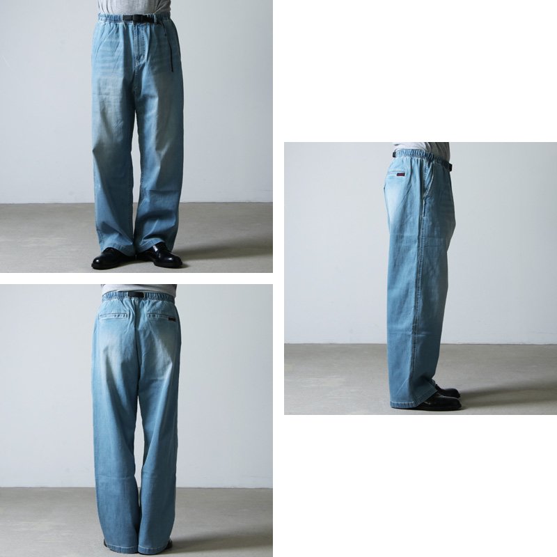 GRAMICCI (グラミチ) DENIM WIDE PANTS / デニムワイドパンツ