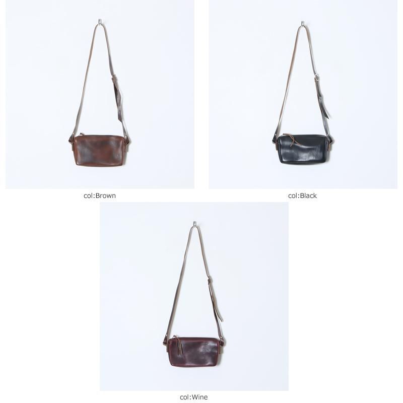 FERNAND LEATHER (フェルナンドレザー) Small Zip Shoulder Bag FERNAND LEATHER (フェルナンドレザー) Small Zip Shoulder Bag