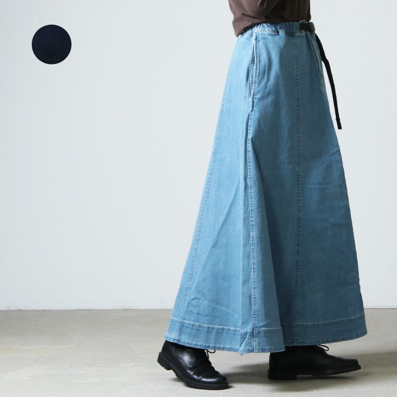 GRAMICCI (グラミチ) DENIM MERMAID SKIRT / デニム マーメイド