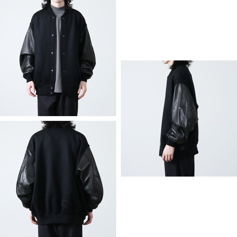 Graphpaper (グラフペーパー) Light Melton Stadium Jacket / ライト 