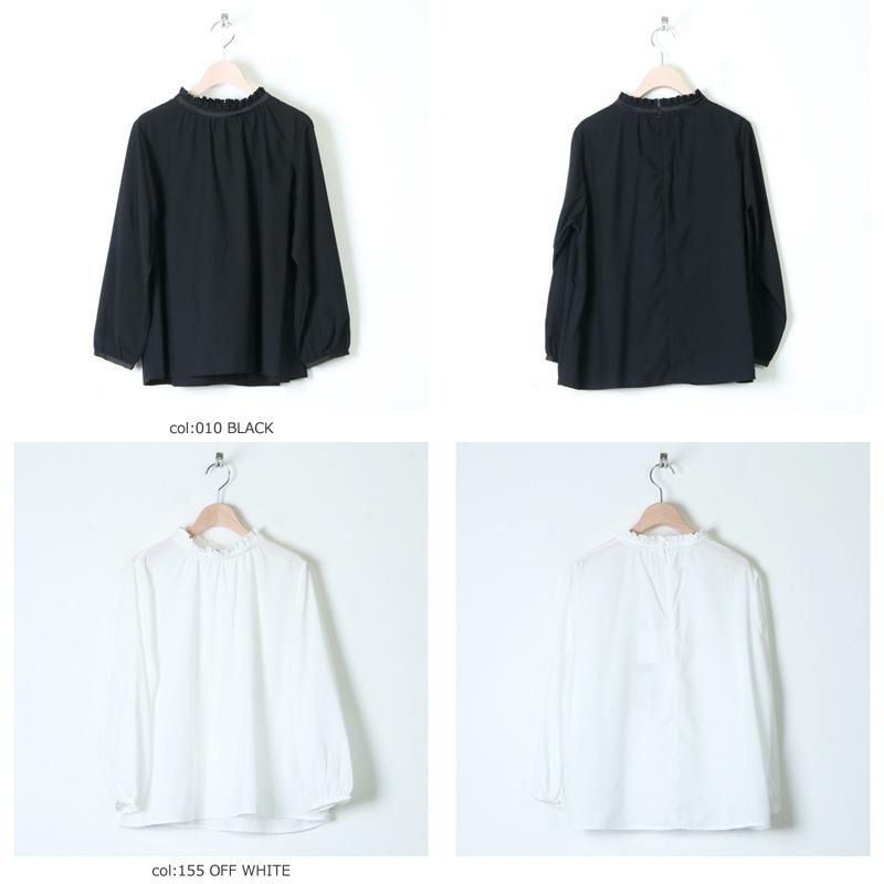 WHYTO. (ホワイト) | frill collar blouse (pink beige) | トップス シンプル お洒落 楽天市場】WHYTO. (ホワイト) | frill collar blouse (pink