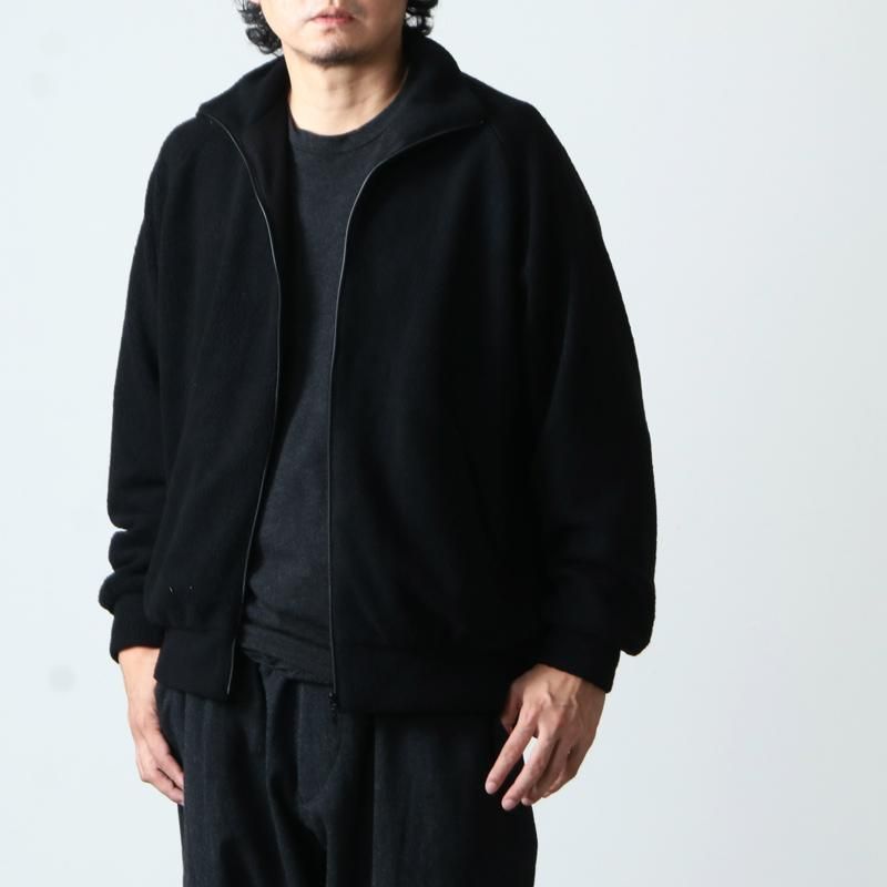 COMOLI 22AW ウールフリース トラックジャケット NAVY サイズ3-