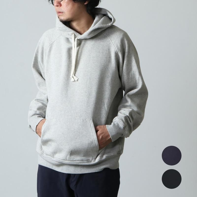 型番v01-05001COMOLI  コットン吊裏毛パーカー Heather Gray サイズ2