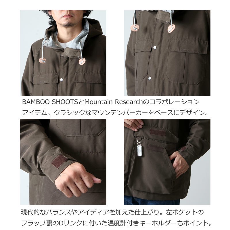 BAMBOOSHOOTS (バンブーシュート) B.P'S MOUNTAIN PARKA / マウンテン