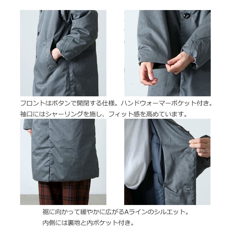 LOFT LABO (ロフトラボ) NARDY / STAND COLLAR DOWN COAT / スタンド 