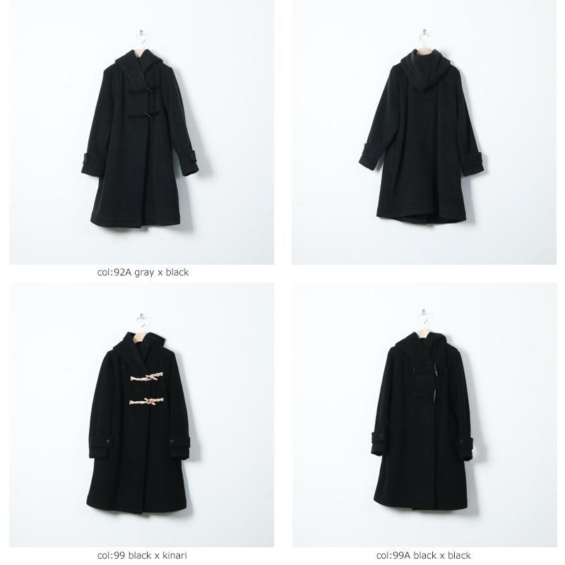 mizuiro ind (ミズイロインド) A line duffle coat / エーライン