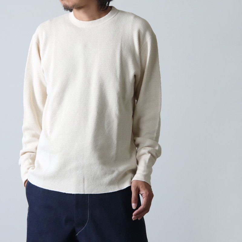 ANATOMICA (アナトミカ) THERNAL L/S TEE / サーマルティー