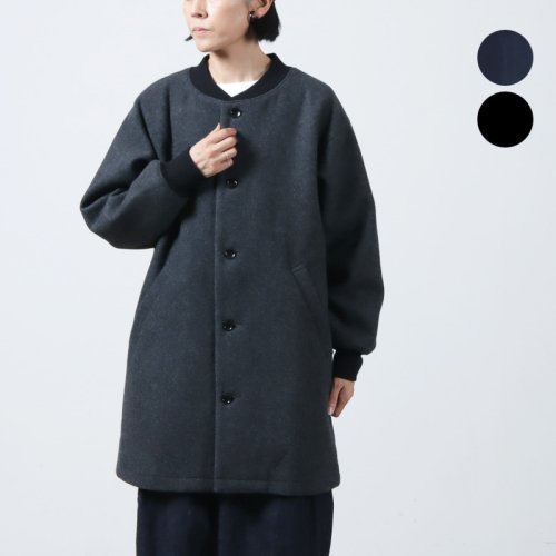 have a good day (ハブアグッドデイ) Rib collar wool coat / リブカラーウールコート