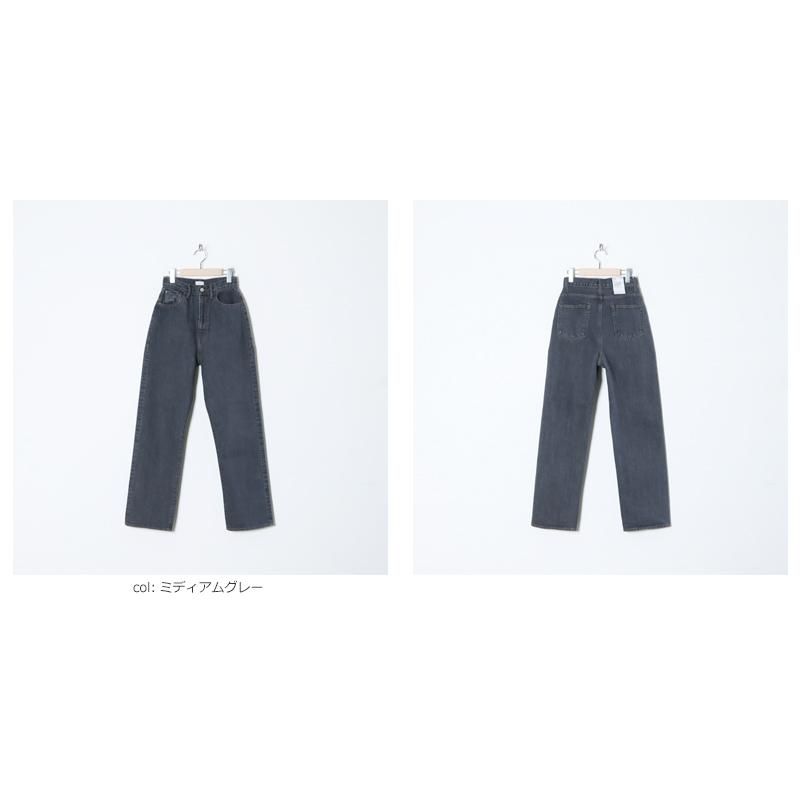 CIOTA (シオタ) グレー スビンコットン 13.5oz ハイウエスト