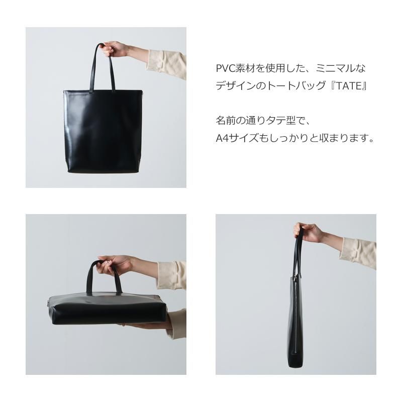 PIENI ピエニ ハンドバッグ レザー ブラック ミニマル 北欧デザイン