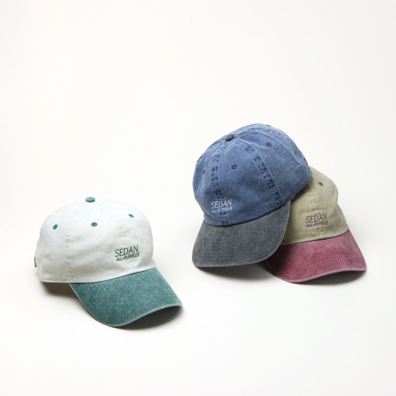 SEDAN ALL-PURPOSE (セダンオールパーパス) Pigment Dyed 2tone Cap