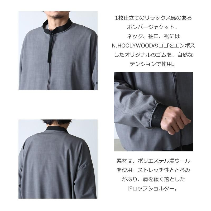 N.HOOLYWOOD (エヌハリウッド) 2221-BL05-004 BOMBER JACKET