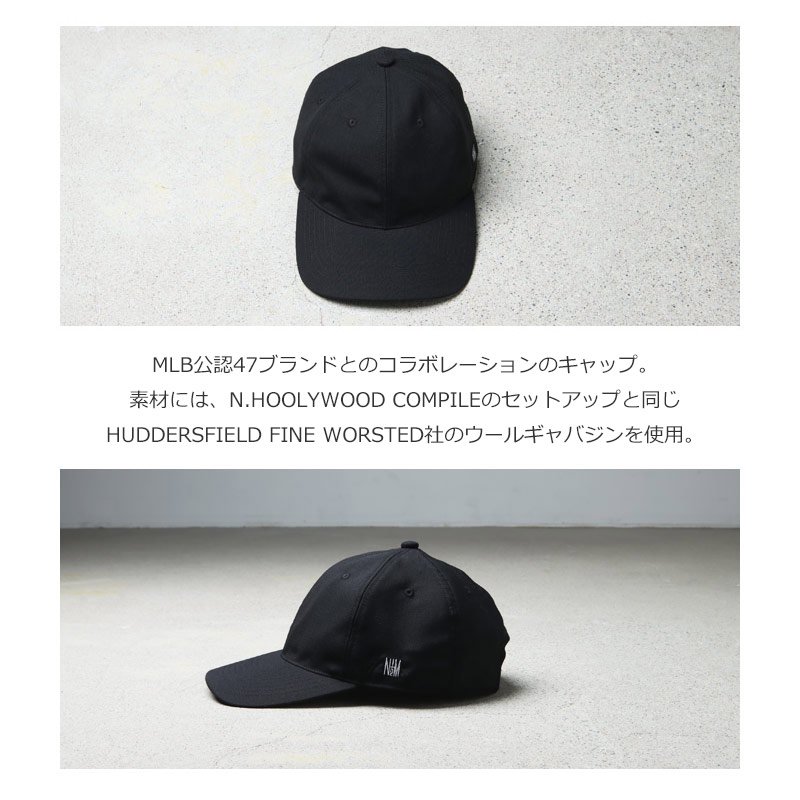 売上実績NO.1 N.HOOLYWOOD COMPILE ×'47 CAP charcoal kids-nurie.com