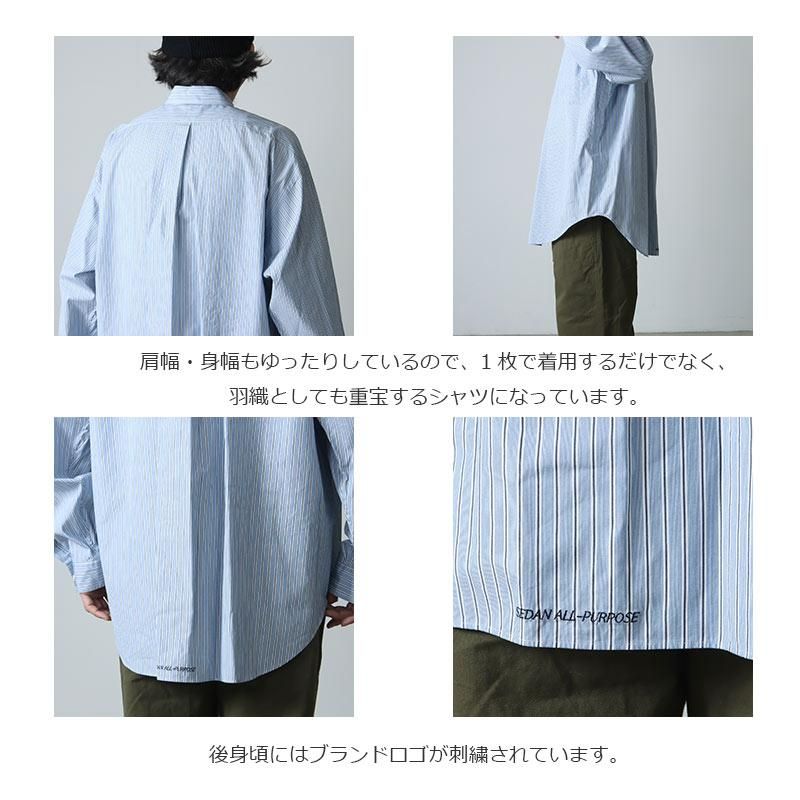 SEDAN ALL-PURPOSE (セダンオールパーパス) Poplin Stripe Big
