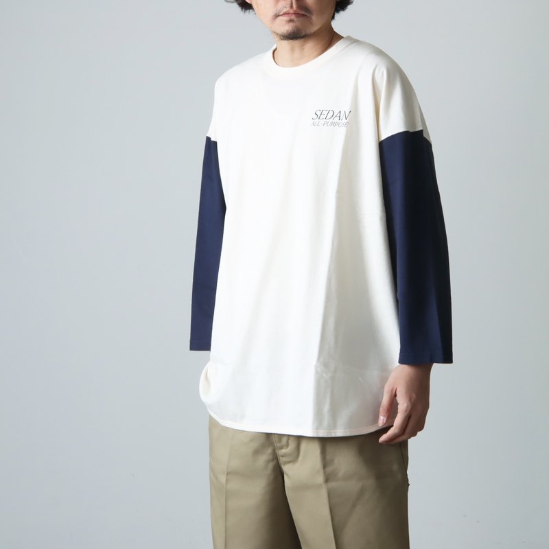 SEDAN ALL-PURPOSE (セダンオールパーパス) OG Logo Baseball Tee / OG 