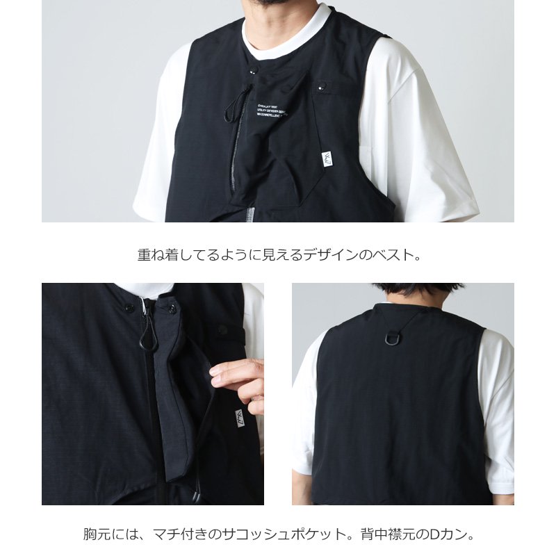 COMFY OUTDOOR GARMENT (コムフィアウトドアガーメント) OVERLAY VEST